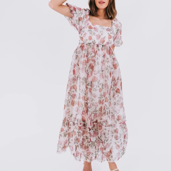 One Loved Babe Ruby Blossom Drsss - Picture 5 of 7